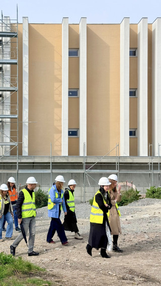 Visita da Vereadora do Pelouro da Habitação Municipal da Póvoa de Varzim aos Conjuntos Habitacionais